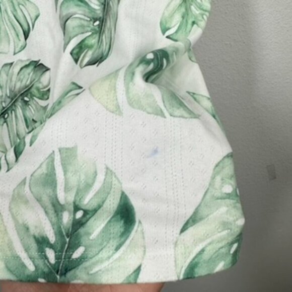 PJ Salvage Pointelle Soft Cozy Palm Spaghetti Strap Pajama Top NWT Loungewear - Picture 2 of 8